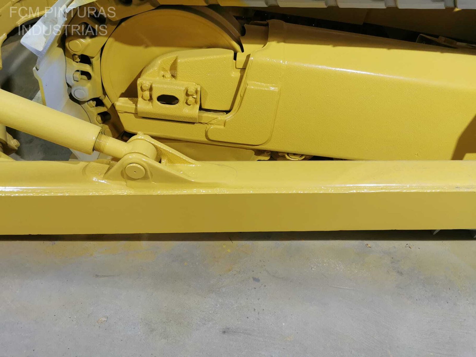 Bulldozer durante