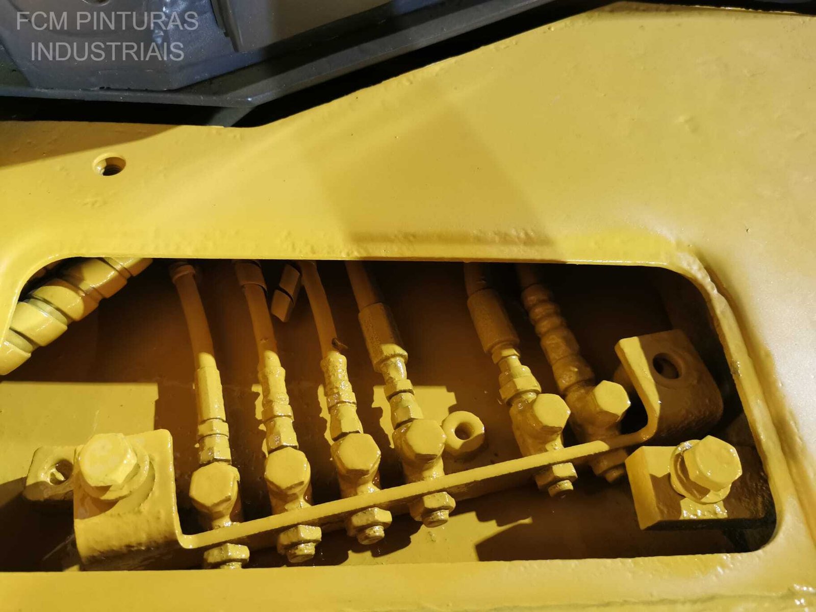 Bulldozer durante