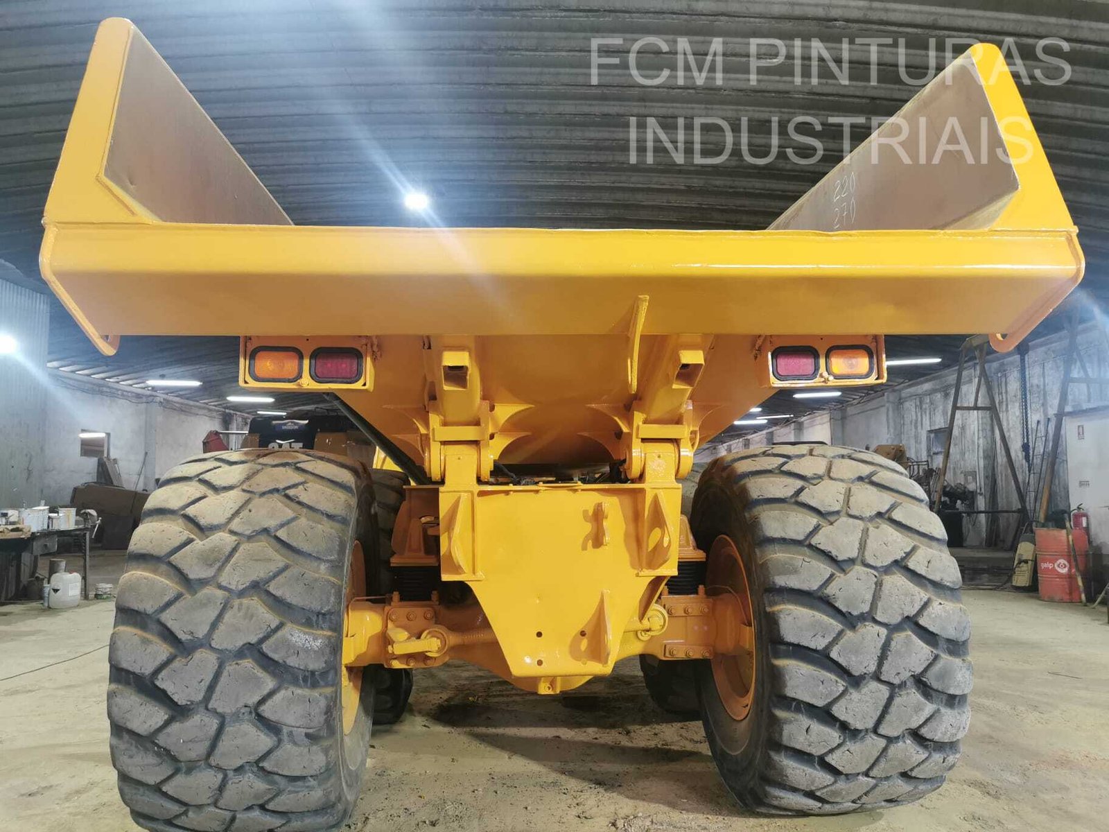 Dumper durante