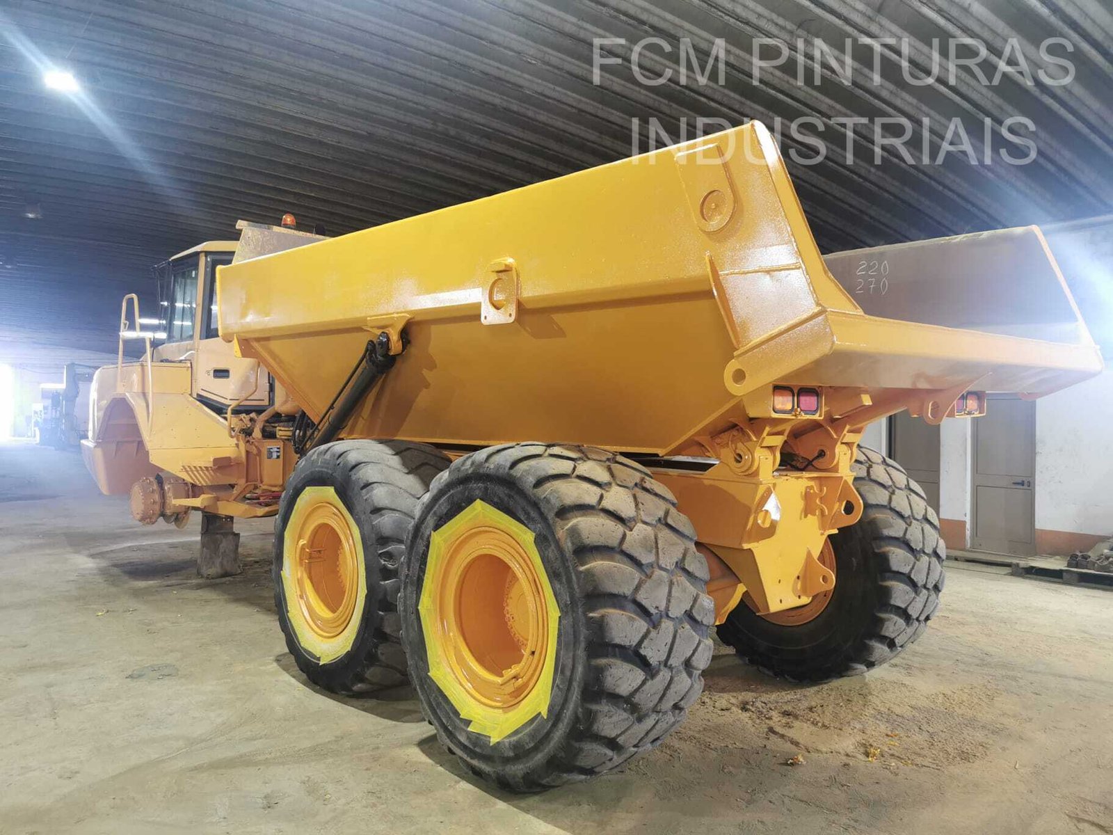 Dumper durante